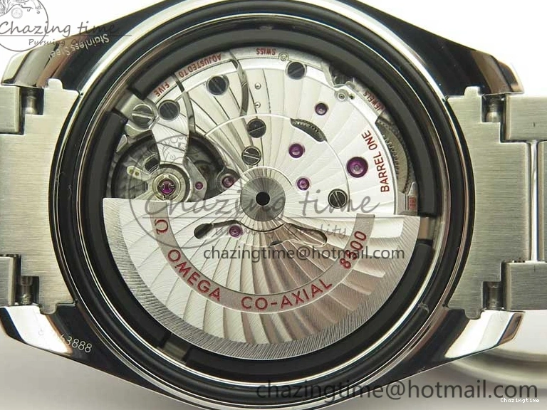 0418 Aqua Terra 150M SS VSF 1:1 Best Edition Blue Wave Textured Dial YG Hand on SS Bracelet A8500 Super Clone Sporty 8026